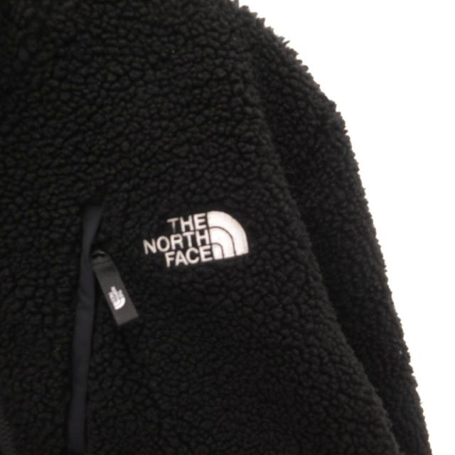 【中古】ザノースフェイス THE NORTH FACE フリースジャケット ブルゾン ボア ロゴ L 黒 ブラック_2