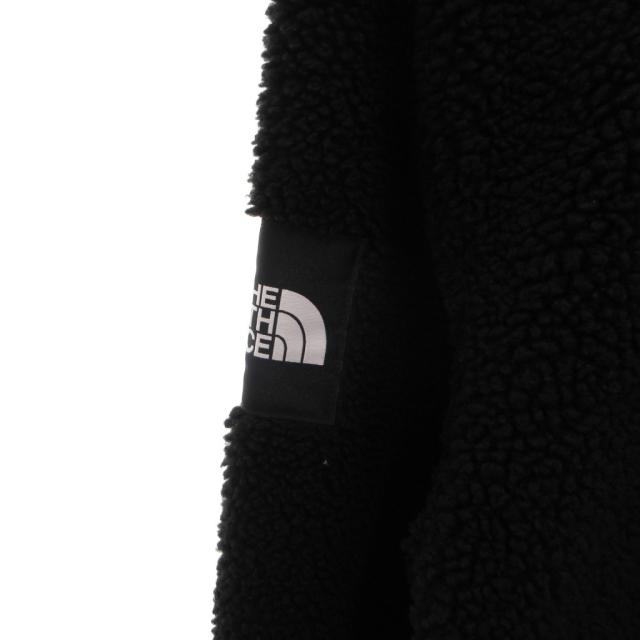 【中古】ザノースフェイス THE NORTH FACE フリースジャケット ブルゾン ボア ロゴ L 黒 ブラック_4