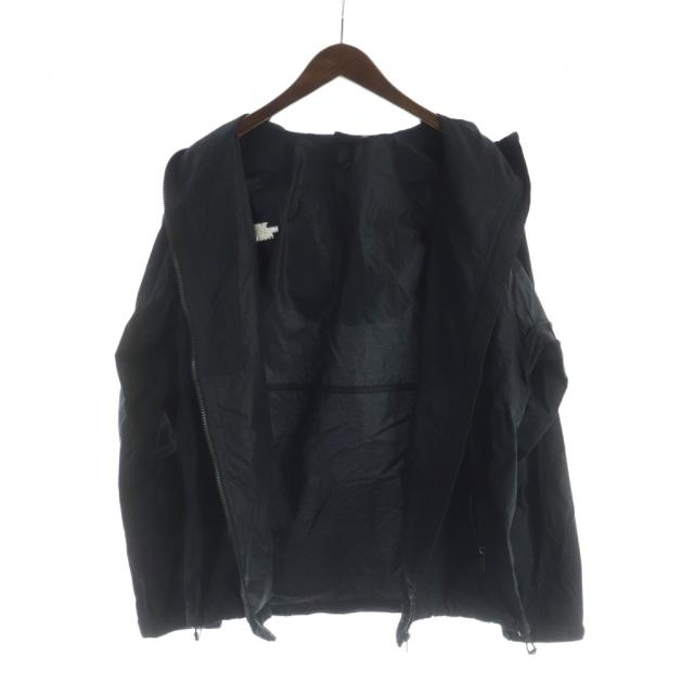 【中古】ザノースフェイス THE NORTH FACE NP72230 コンパクトジャケット パーカー ジップアップ ロゴ 黒 ブラック_2