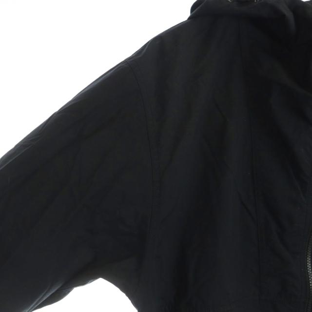 【中古】ザノースフェイス THE NORTH FACE NP72230 コンパクトジャケット パーカー ジップアップ ロゴ 黒 ブラック_3