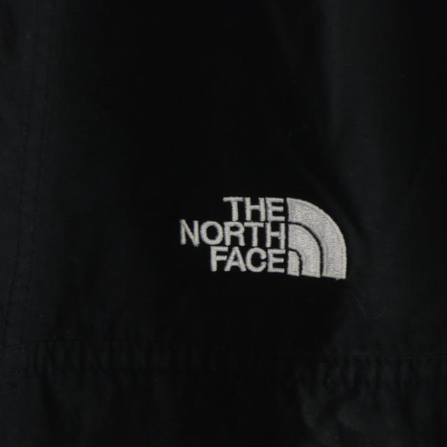 【中古】ザノースフェイス THE NORTH FACE NP72230 コンパクトジャケット パーカー ジップアップ ロゴ 黒 ブラック_5