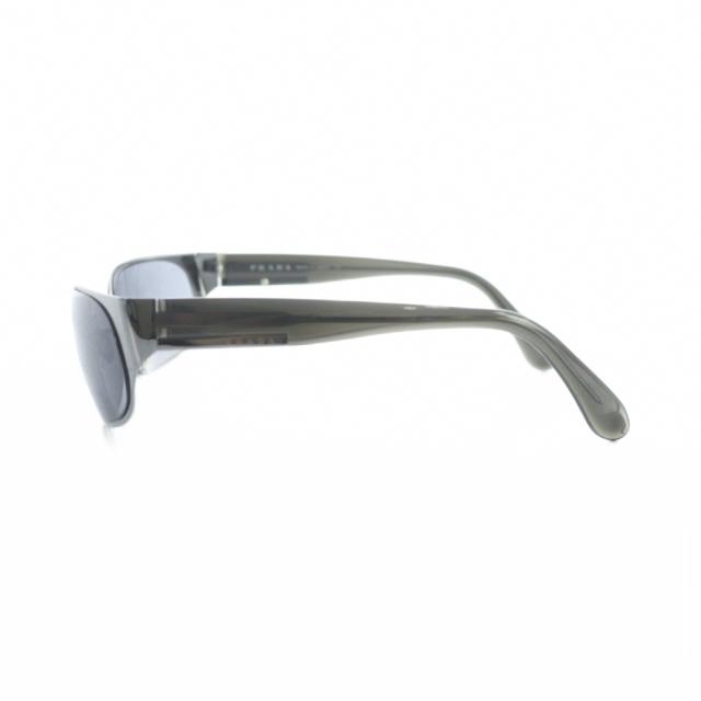 【中古】プラダ PRADA SPR76G サングラス 眼鏡 めがね カラーレンズ ロゴ 64□18 黒 ブラック ■GY18 /MQ ■OH