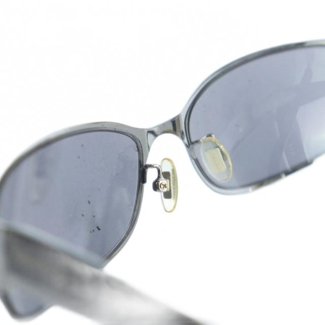 【中古】プラダ PRADA SPR76G サングラス 眼鏡 めがね カラーレンズ ロゴ 64□18 黒 ブラック ■GY18 /MQ ■OH