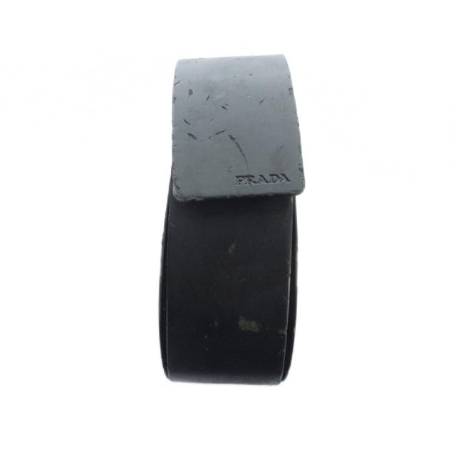 【中古】プラダ PRADA SPR76G サングラス 眼鏡 めがね カラーレンズ ロゴ 64□18 黒 ブラック ■GY18 /MQ ■OH