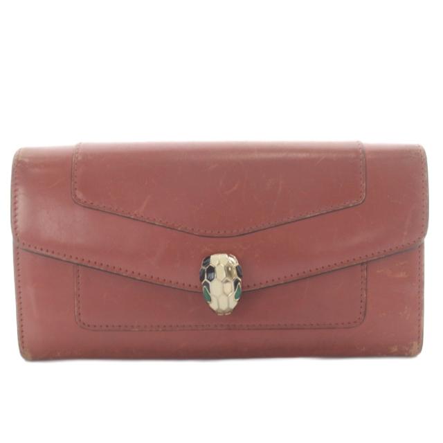 中古】ブルガリ BVLGARI セルペンティ フォーエバー 長財布 二つ折り