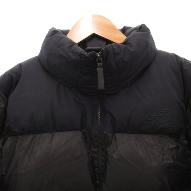 【中古】ザノースフェイス GTX Nuptse Jacket ジーティエックスヌプシジャケット ダウン ブルゾン ロゴ S 黒_2