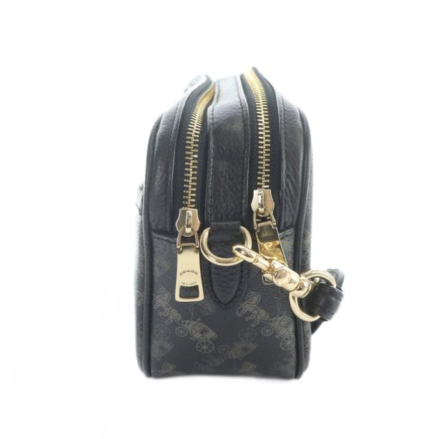 中古】コーチ COACH 91109 ショルダーバッグ 斜めがけ PVC レザー ロゴ