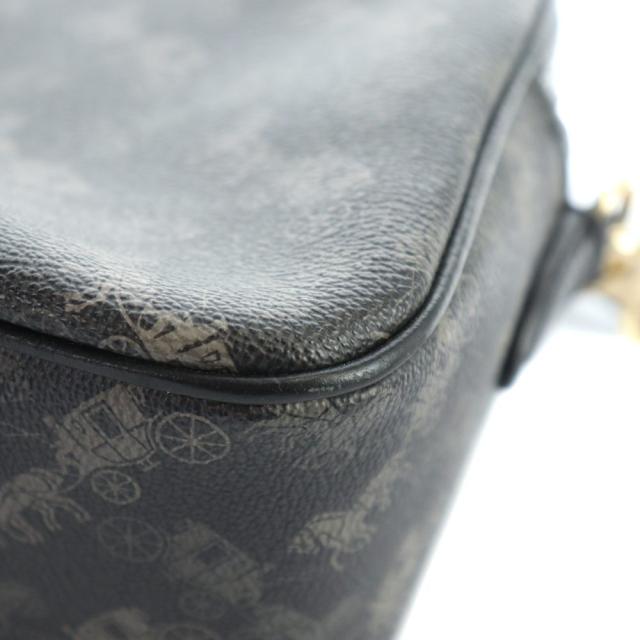 中古】コーチ COACH 91109 ショルダーバッグ 斜めがけ PVC レザー ロゴ