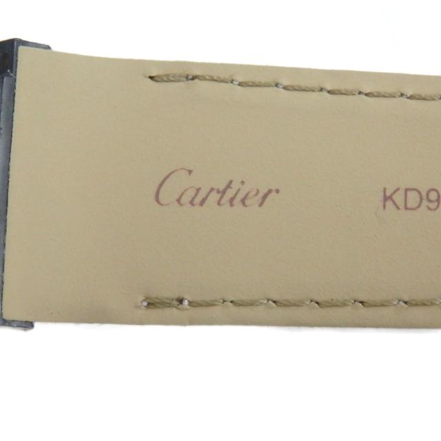 【中古】カルティエ Cartier 時計用ベルト バンド レザー ロゴ 白 ホワイト ■GY11 /MQ ■OH その他_3