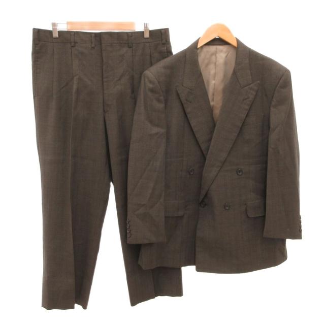 【中古】バーバリーズ Burberrys PRESTIGE COLLECTION 80s ヴィンテージ ダブルスーツ セットアップ