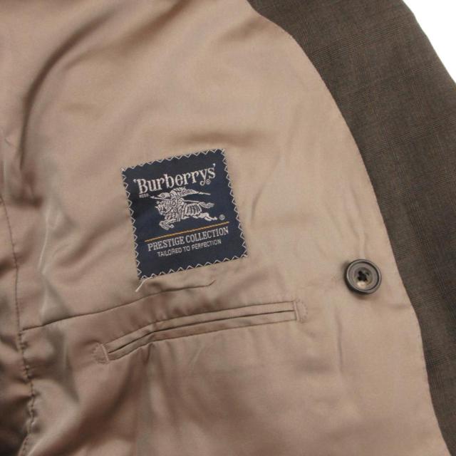 【中古】バーバリーズ Burberrys PRESTIGE COLLECTION 80s ヴィンテージ ダブルスーツ セットアップ_5