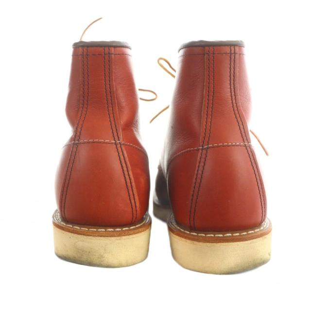【中古】レッドウィング REDWING 08875 ワークブーツ アイリッシュセッター レザー ロゴ 26.5cm 赤 レッド ■GY4_2