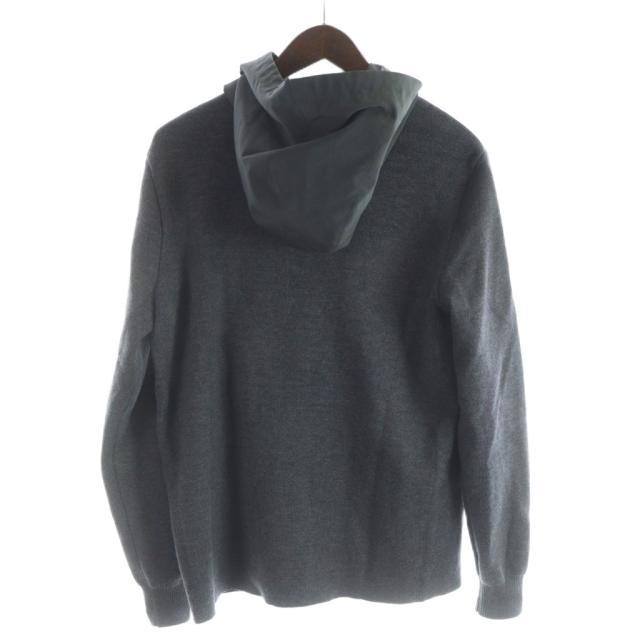 【中古】カナダグース CANADA GOOSE HYBRIDGE KNIT ANORAK 7009M ダウンジャケット ハーフジップ ニット 長袖 ロゴ_1