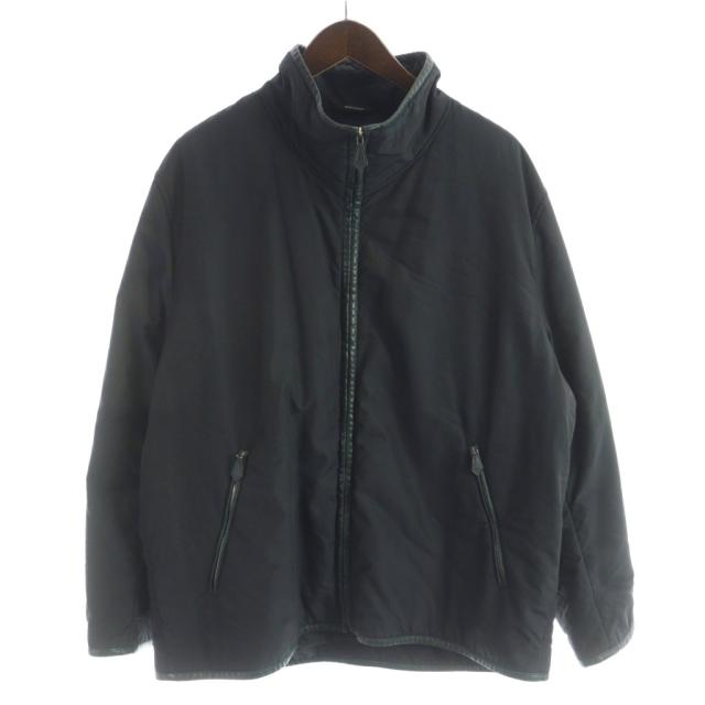 【中古】エルメス HERMES 中綿 ライナージャケット ナイロン 54 XL 黒 ブラック /MW