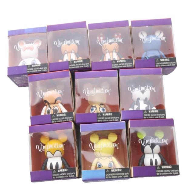 【中古】未使用品 ディズニー キャラクター フィギュア カーズ2 ミッキー ミニー 15点セット まとめ 未開封 箱付き_1