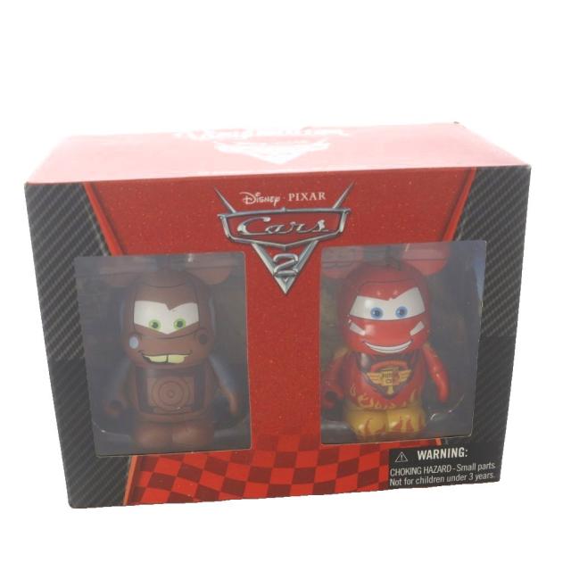 【中古】未使用品 ディズニー キャラクター フィギュア カーズ2 ミッキー ミニー 15点セット まとめ 未開封 箱付き_4