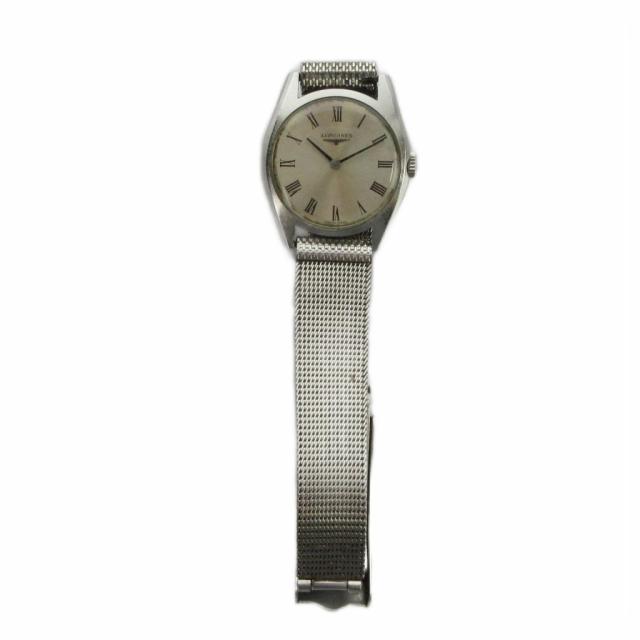 【中古】ロンジン LONGINES 腕時計 ウォッチ 手巻き ロゴ シルバー色 ■GY18 /MQ レディース_1