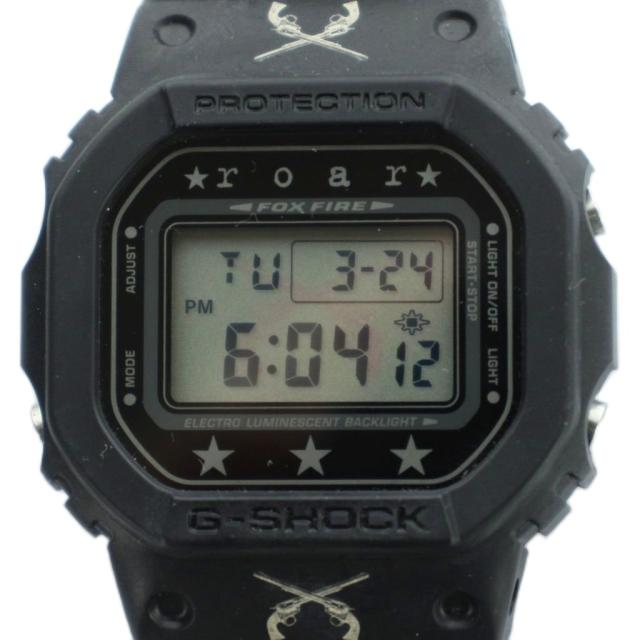 【中古】カシオジーショック CASIO G-SHOCK ROAR ロアー DW-5600VT 25周年記念 伊勢丹限定 腕時計 ウォッチ
