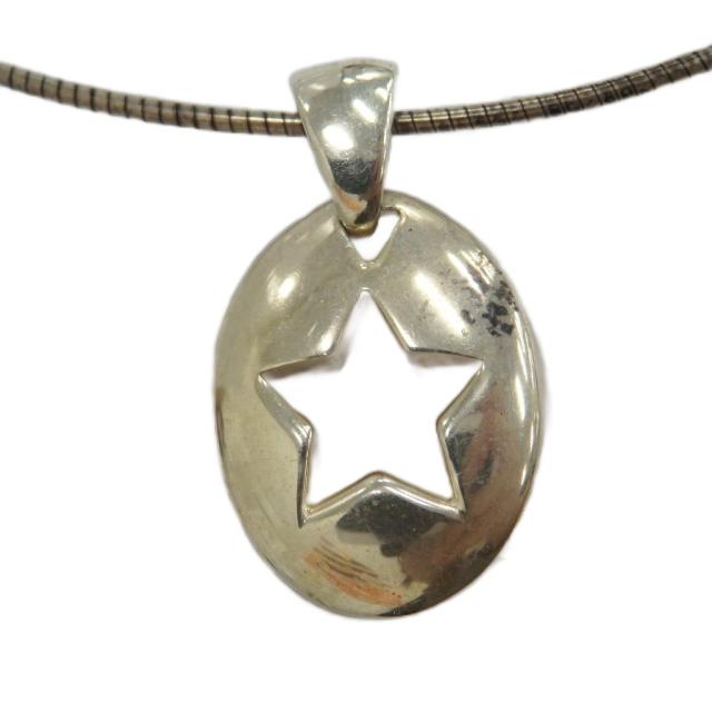【中古】ティファニー TIFFANY & CO. ネックレス アクセサリー ペンダント Silver925 ロゴ スターモチーフ