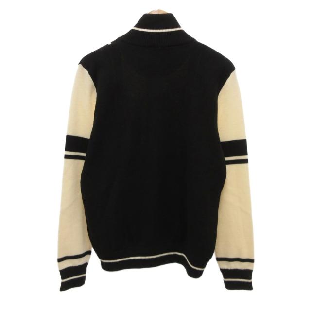 【中古】ドルチェ&ガッバーナ ドルガバ DOLCE&GABBANA ドライバーズニット セーター ジャケット バイカラー 46_1