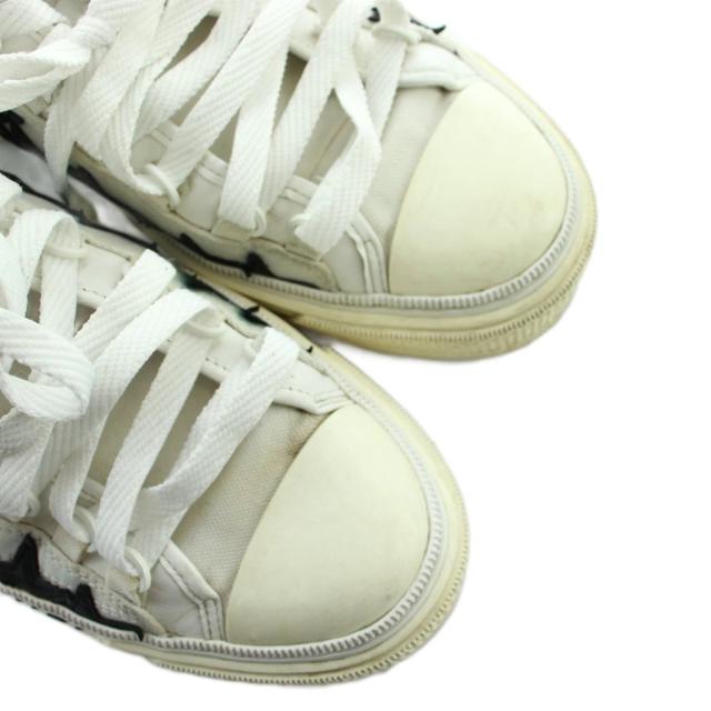 【中古】アミリ AMIRI PF22MFS011 Stars Court Hi スターズコートハイ 厚底スニーカー シューズ 靴 ロゴ ☆AA★_2