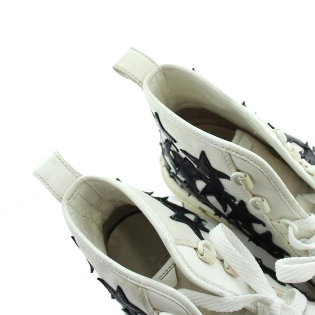 【中古】アミリ AMIRI PF22MFS011 Stars Court Hi スターズコートハイ 厚底スニーカー シューズ 靴 ロゴ ☆AA★_3
