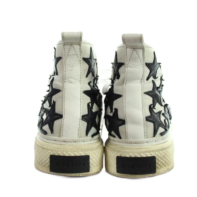 【中古】アミリ AMIRI PF22MFS011 Stars Court Hi スターズコートハイ 厚底スニーカー シューズ 靴 ロゴ ☆AA★_4