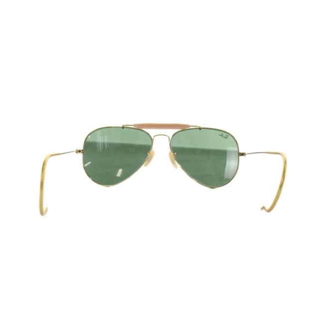 【中古】レイバン RAY BAN RB 3030 OUTDOORSMAN サングラス 眼鏡 めがね 繩手 ティアドロップ 58□00 ゴールド色_1