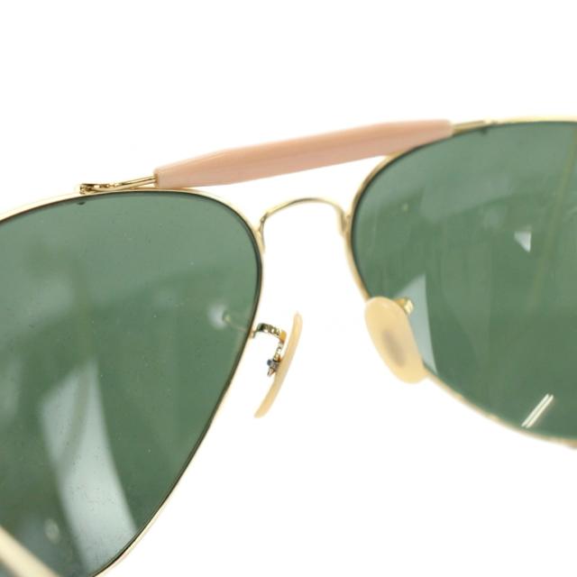 【中古】レイバン RAY BAN RB 3030 OUTDOORSMAN サングラス 眼鏡 めがね 繩手 ティアドロップ 58□00 ゴールド色_5