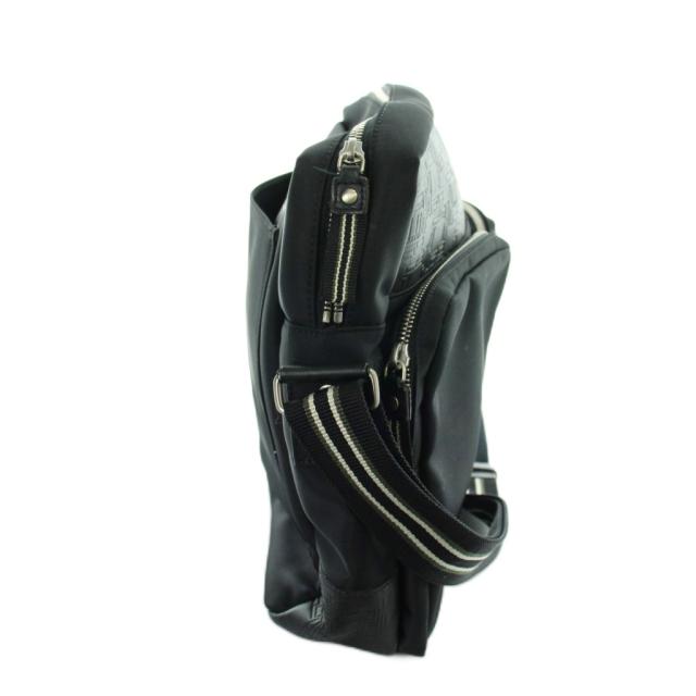 【中古】ダンヒル dunhill ディーエイト ショルダーバッグ 斜めがけ ナイロン レザー 黒 ブラック ■GY18 /MQ メンズ_2