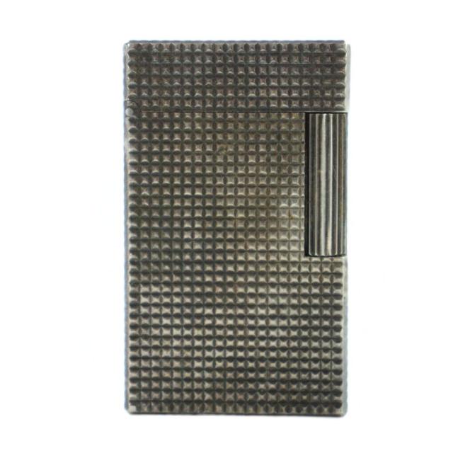 【中古】エステーデュポン S.T.DUPONT ジャンク品 ライン1 ガスライター ローラー式 タバコ 小物 ロゴ 喫煙具