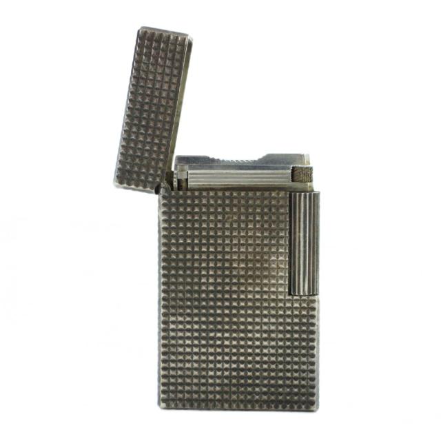 【中古】エステーデュポン S.T.DUPONT ジャンク品 ライン1 ガスライター ローラー式 タバコ 小物 ロゴ 喫煙具_4