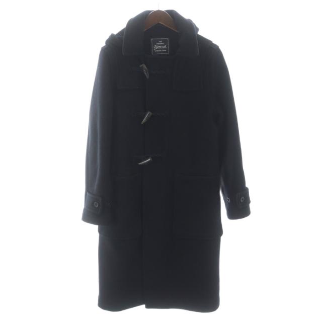 【中古】グローバーオール Gloverall イングランド製 ELIZA エリザ ダッフルコート ウール トグル 44 XL 黒