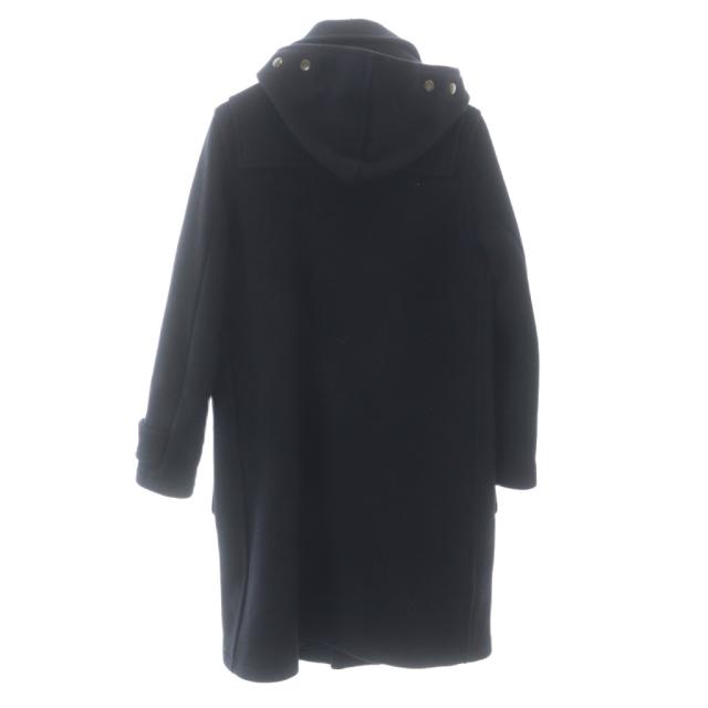 【中古】グローバーオール Gloverall イングランド製 ELIZA エリザ ダッフルコート ウール トグル 44 XL 黒_1
