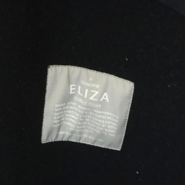 【中古】グローバーオール Gloverall イングランド製 ELIZA エリザ ダッフルコート ウール トグル 44 XL 黒_6