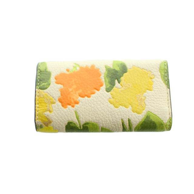【中古】コーチ COACH キーケース キーリング 6連 総柄 レザー マルチカラー ■GY18 /MQ レディース_1