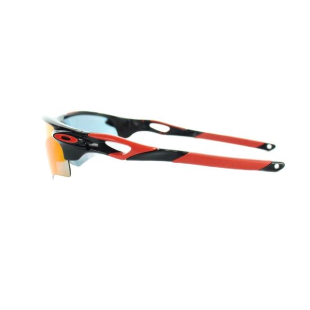 【中古】オークリー OAKLEY 009206-24 RADARLOCK PATH サングラス 眼鏡 めがね ロゴ スポーツ 黒 ブラック 赤_2