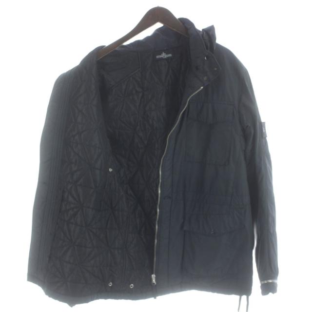 【中古】ストーンアイランド SHADOW PROJECT 4 POCKET フィールドジャケット 中綿 L 紺 591940404 /MW_3