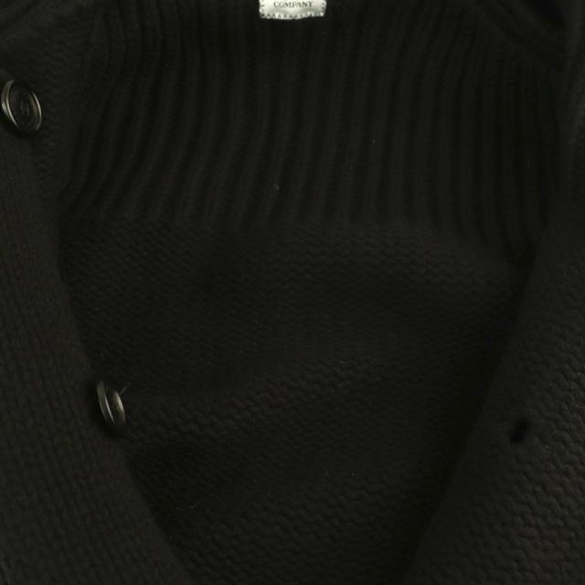 【中古】シーピーカンパニー C.P.COMPANY ニットジャケット ダブル ウール100％ 52 ブラック 51185GF3_2