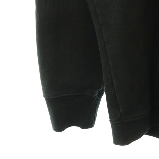 【中古】VETEMENTS 20SS OVERSIZED LOGO HOODIE パーカー スウェット プルオーバー ゴ M ブラック 黒_4