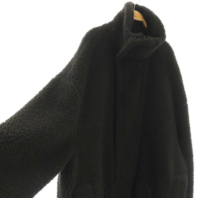 【中古】ウェルダン WE11DONE ボアフリースコート アウター スタンドカラー ドローコード M 黒 /CX ■GY17 メンズ_2
