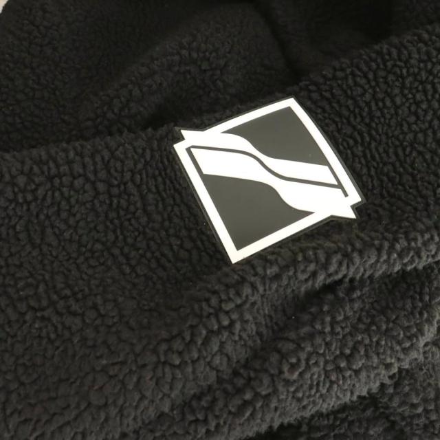 【中古】ウェルダン WE11DONE ボアフリースコート アウター スタンドカラー ドローコード M 黒 /CX ■GY17 メンズ_3