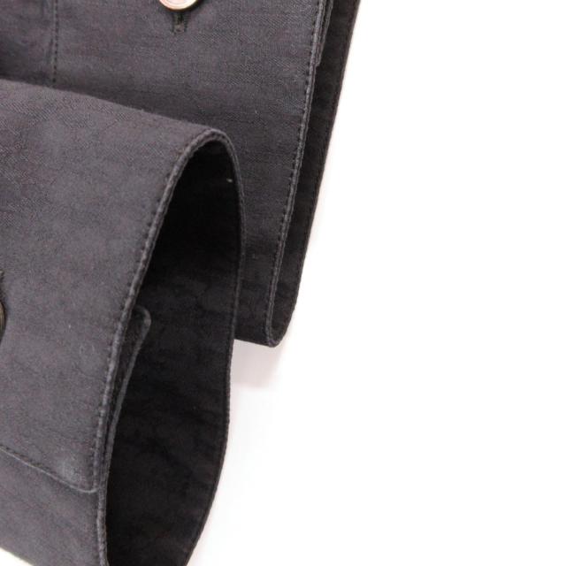 【中古】ディオールオム Dior HOMME オブリーク コットンジャカード シャツ 長袖 ロゴ 総柄 39 013C502A4743 /JS_5