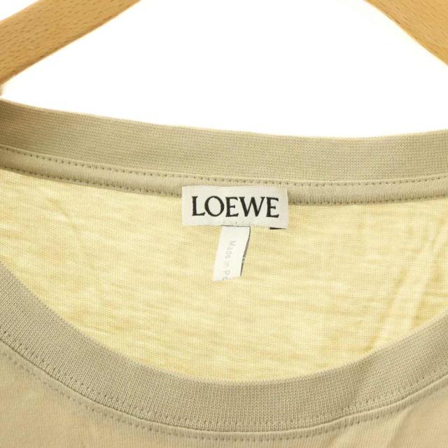 【中古】ロエベ LOEWE アナグラム 半袖Tシャツ カットソー ロゴ刺繍 XL グレー /SS ■OS ■OH ■GY17 メンズ_4