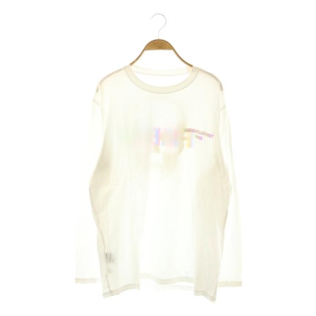 【中古】ルシアンペラフィネ LUCIEN PELLAT-FINET Tシャツ 長袖 長袖 パックプリント スカル L 白 ホワイト /SS