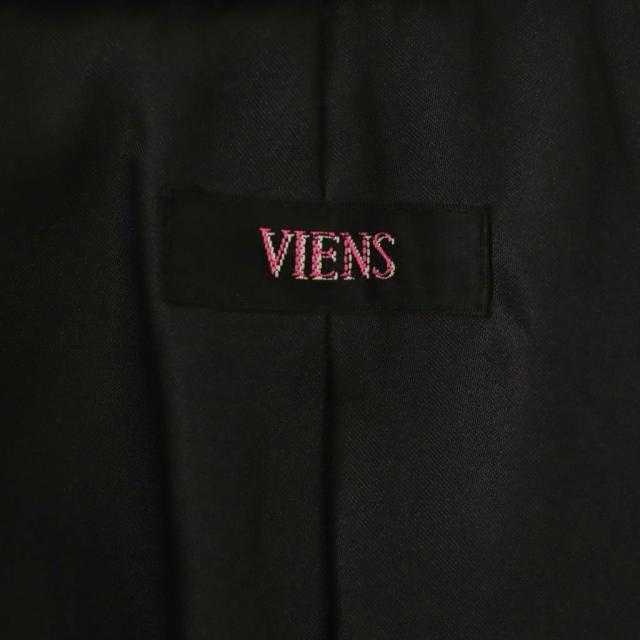 【中古】ヴィアン VIENS ファーコート レッキスラビット ハーフ 11AR 黒 ブラック /SS ■OS ■GY18 レディース_5