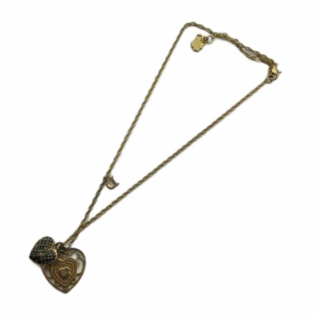 【中古】ディオール Dior ネックレス アクセサリー ペンダント ロゴ ハート ゴールド色 ■GY11 /MQ ■OH レディース_2