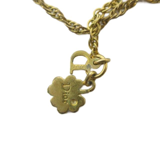 【中古】ディオール Dior ネックレス アクセサリー ペンダント ロゴ ハート ゴールド色 ■GY11 /MQ ■OH レディース_5