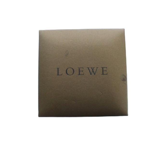 【中古】ロエベ LOEWE ブレスレット アクセサリー バングル レザー 2連 型押しロゴ グレー ■GY18 /MQ ■OH_4