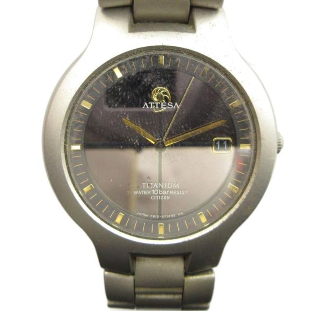 シチズン アテッサ ATTESA 7810-571568 腕時計 ウォッチ 中古】シチズン CITIZEN アテッサ ATTESA 7810-571568 腕時計 ウォッチ